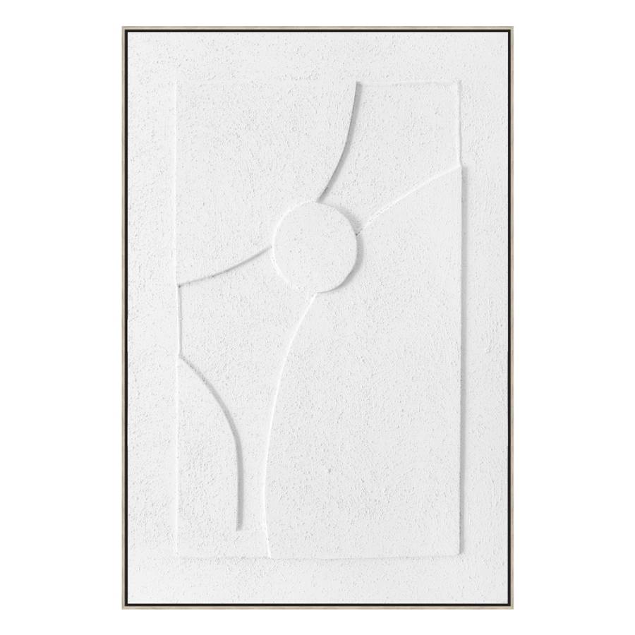 ALWAYS THE JOURNEY ΠΙΝΑΚΑΣ ΔΙΑΚΟΣΜΗΣΗΣ 80x120x6cm ΚΑΜΒΑΣ ΛΕΥΚΟ ΞΥΛΟ ΦΥΣΙΚΟ