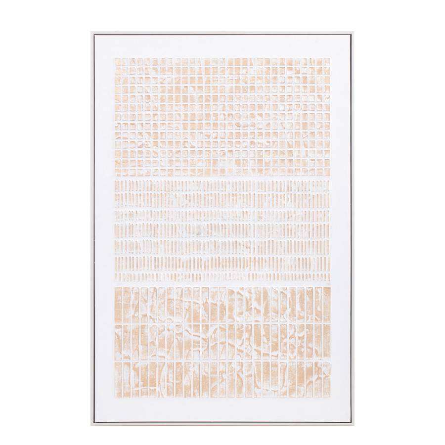 A CANVAS OF DREAMS ΠΙΝΑΚΑΣ ΔΙΑΚΟΣΜΗΣΗΣ 80x120x5cm ΚΑΜΒΑΣ ΜΠΕΖ ΞΥΛΟ ΦΥΣΙΚΟ