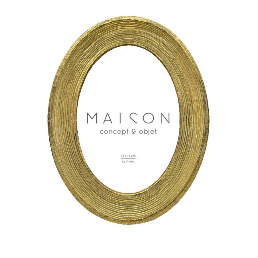 VALENS ΚΟΡΝΙΖΑ 18x2x23cm POLYRESIN ΧΡΥΣΟ ΓΥΑΛΙ