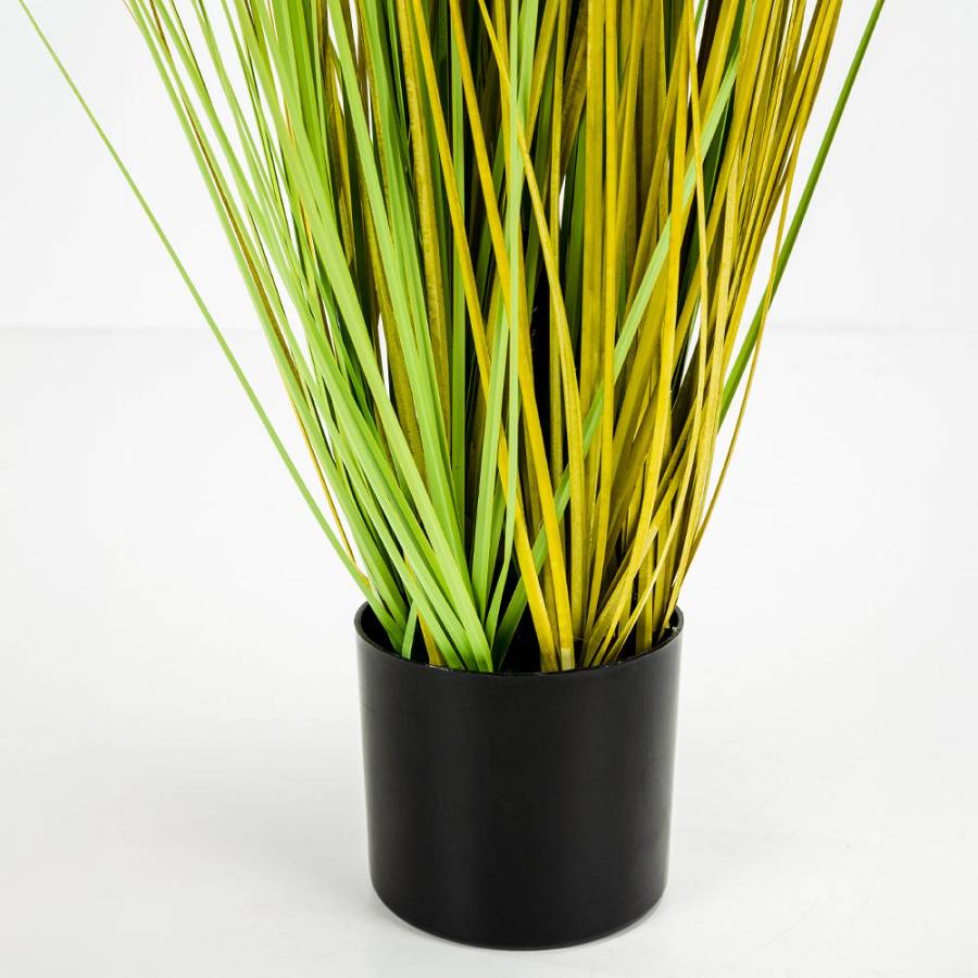 SUNNY FLOWER ΦΥΤΟ ΤΕΧΝΗΤΟ ΣΕ ΓΛΑΣΤΡΑ 70cm PVC ΠΡΑΣΙΝΟ