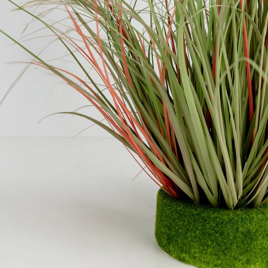 DRAGON BEARD ΦΥΤΟ ΤΕΧΝΗΤΟ 90cm PVC ΠΡΑΣΙΝΟ ΜΟΥΣΤΑΡΔΙ