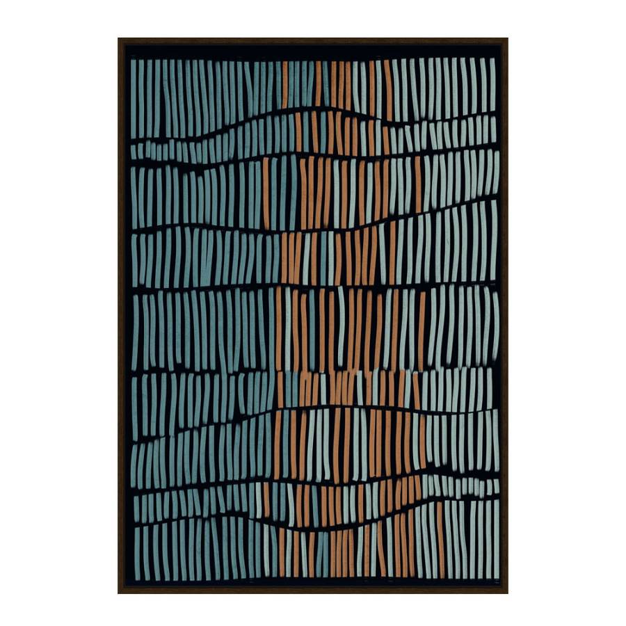 RUSTIC MIRAGE ΠΙΝΑΚΑΣ ΔΙΑΚΟΣΜΗΣΗΣ 80x120x4cm ΚΑΜΒΑΣ ΠΟΛΥΧΡΩΜΟ ΞΥΛΟ ΚΑΦΕ