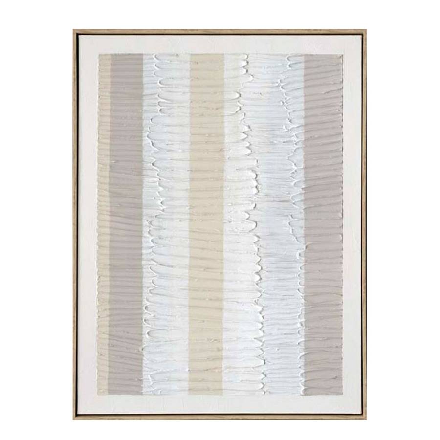 EVIK ΠΙΝΑΚΑΣ ΔΙΑΚΟΣΜΗΣΗΣ 60x80x4cm ΚΑΜΒΑΣ ΛΕΥΚΟ ΜΠΕΖ ΓΚΡΙ ΞΥΛΟ ΦΥΣΙΚΟ