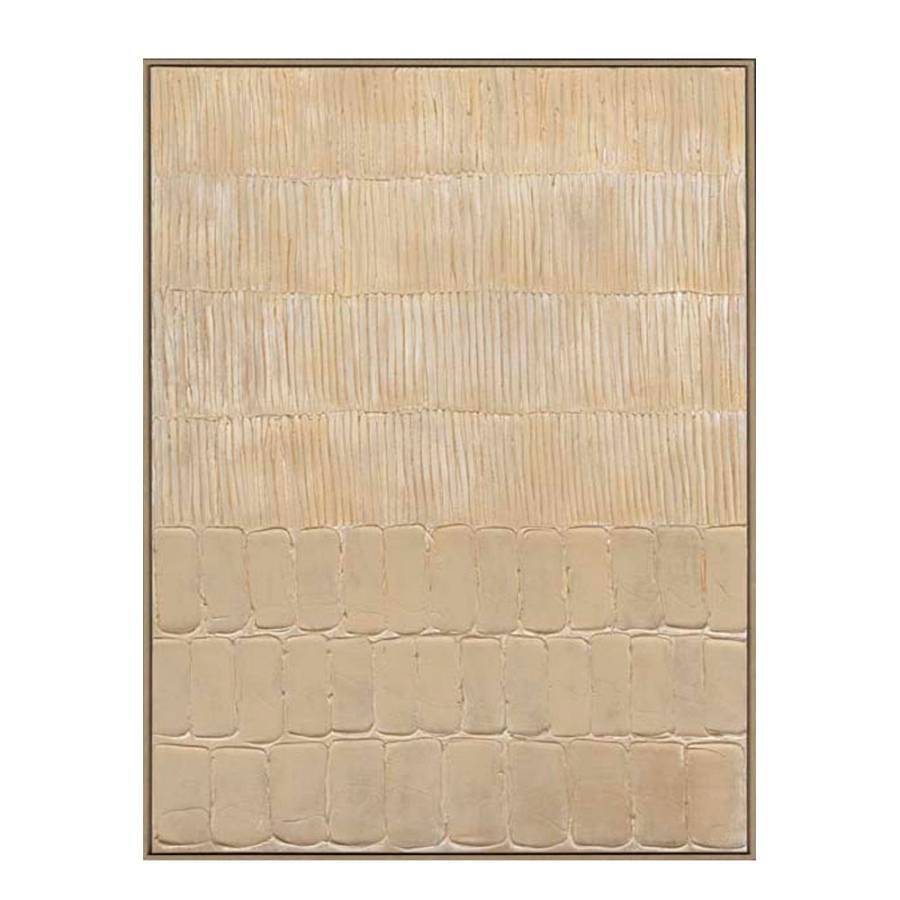 ZEB ΠΙΝΑΚΑΣ ΔΙΑΚΟΣΜΗΣΗΣ 90x120x5cm ΚΑΜΒΑΣ ΜΠΕΖ ΞΥΛΟ ΦΥΣΙΚΟ