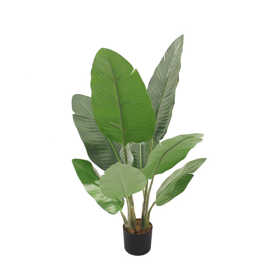 BANANA ΔΕΝΤΡΟ ΤΕΧΝΗΤΟ ΣΕ ΓΛΑΣΤΡΑ 75cm PEVA ΠΡΑΣΙΝΟ