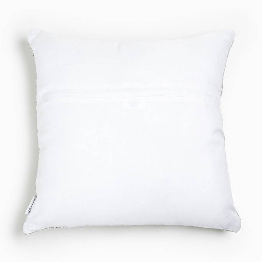 VISHAL ΔΙΑΚΟΣΜΗΤΙΚΟ ΜΑΞΙΛΑΡΙ ΕΞΩΤΕΡΙΚΟΥ ΧΩΡΟΥ 45x45cm ΥΦΑΣΜΑ ΓΚΡΙ POLYESTER