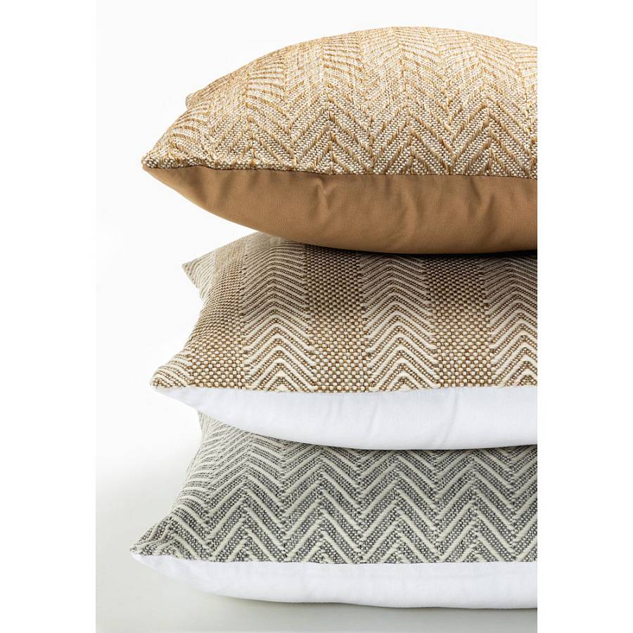 VISHAL ΔΙΑΚΟΣΜΗΤΙΚΟ ΜΑΞΙΛΑΡΙ ΕΞΩΤΕΡΙΚΟΥ ΧΩΡΟΥ 45x45cm ΥΦΑΣΜΑ ΓΚΡΙ POLYESTER