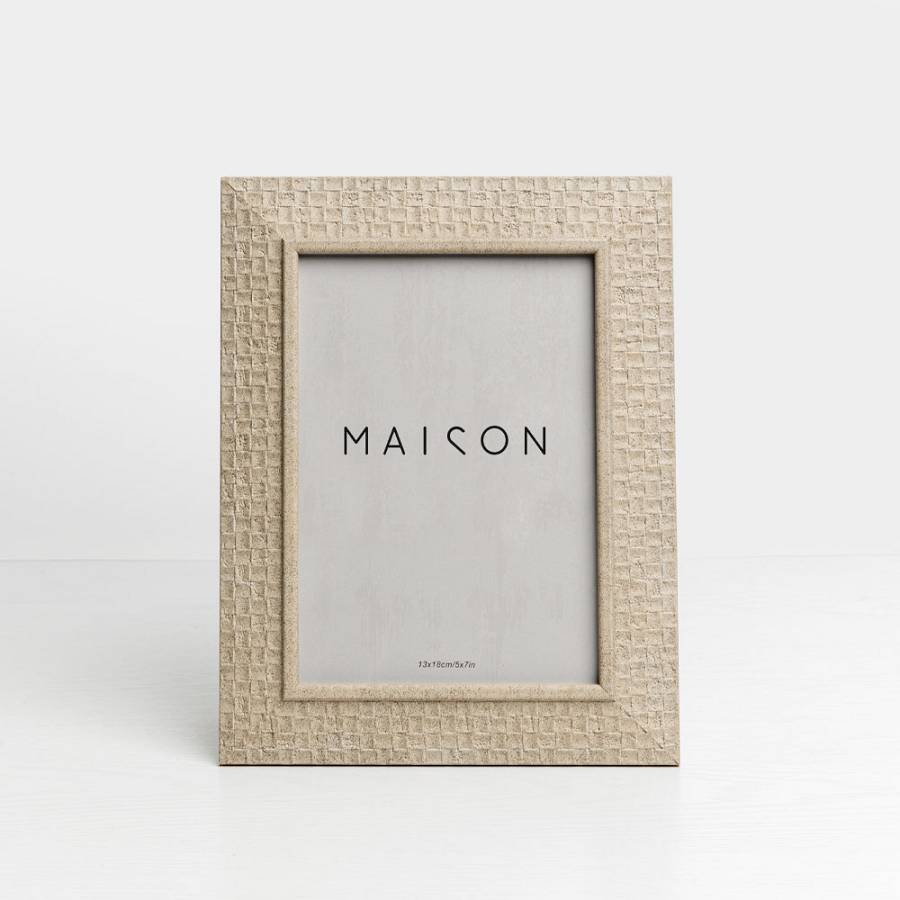 EARTH ΚΟΡΝΙΖΑ 18.2x1.4x23.3cm POLYRESIN ΜΠΕΖ ΣΚΟΥΡΟ ΓΥΑΛΙ