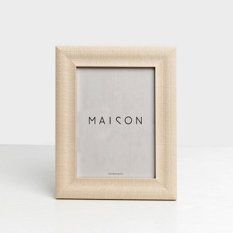 GENESIS ΚΟΡΝΙΖΑ 18.2x1.5x23.3cm POLYRESIN BEIGE ΓΥΑΛΙ