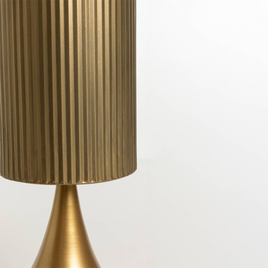 STALA ΦΩΤΙΣΤΙΚΟ ΕΠΙΤΡΑΠΕΖΙΟ 18x18x53.5cm ΜΕΤΑΛΛΟ BROWN GOLD