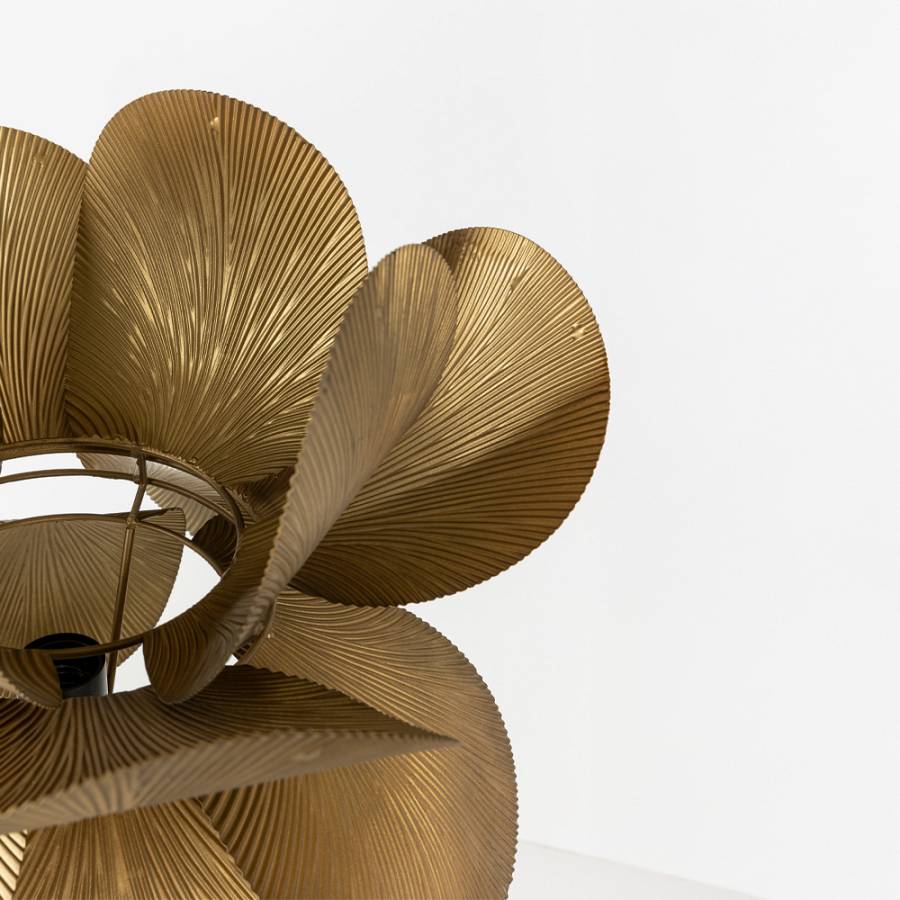 BLOSSOM ΦΩΤΙΣΤΙΚΟ ΕΠΙΔΑΠΕΔΙΟ 44x44x152cm ΜΕΤΑΛΛΟ BROWN GOLD