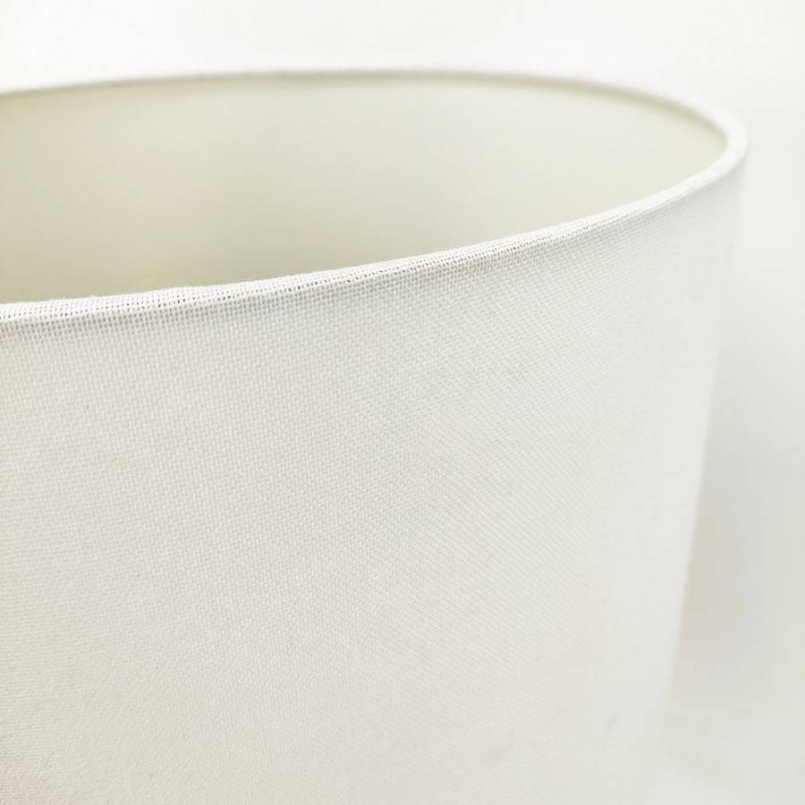 EGLI ΦΩΤΙΣΤΙΚΟ ΕΠΙΤΡΑΠΕΖΙΟ 32x32x56cm ΚΕΡΑΜΙΚΟ TERRACOTTA ΛΙΝΟ ΛΕΥΚΟ