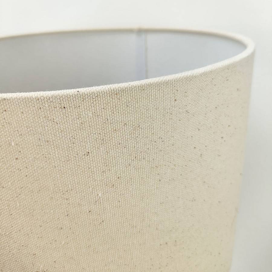 ONIA ΦΩΤΙΣΤΙΚΟ ΕΠΙΤΡΑΠΕΖΙΟ 30x30x53cm ΚΕΡΑΜΙΚΟ ΜΠΕΖ ΛΙΝΟ ΜΠΕΖ