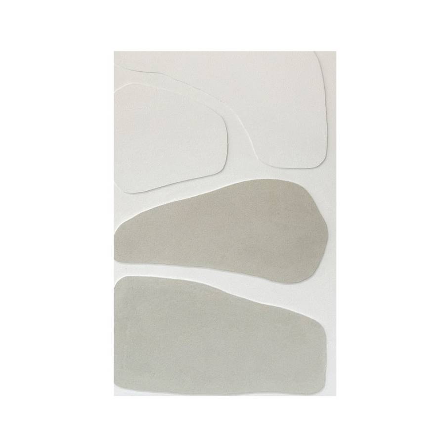 RHYTHM B ΠΙΝΑΚΑΣ ΔΙΑΚΟΣΜΗΤΙΚΟΣ ΜΕ ΚΟΡΝΙΖΑ 82.6x4.3x122.6cm ΚΑΜΒΑΣ ΜΠΕΖ ΛΕΥΚΟ PS