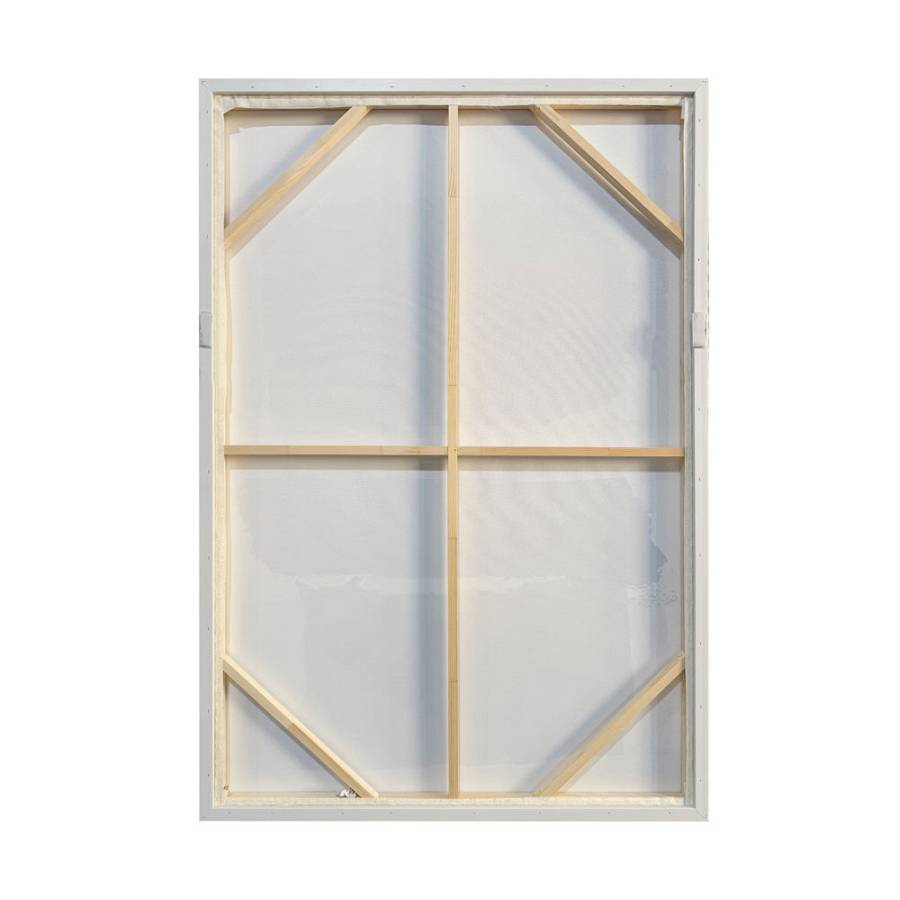 CRADLE ΠΙΝΑΚΑΣ ΔΙΑΚΟΣΜΗΤΙΚΟΣ ΜΕ ΚΟΡΝΙΖΑ 82.6x4.3x122.6cm ΚΑΜΒΑΣ ΜΠΕΖ ΚΑΦΕ ΜΑΥΡΟ ΓΚΡΙ PS