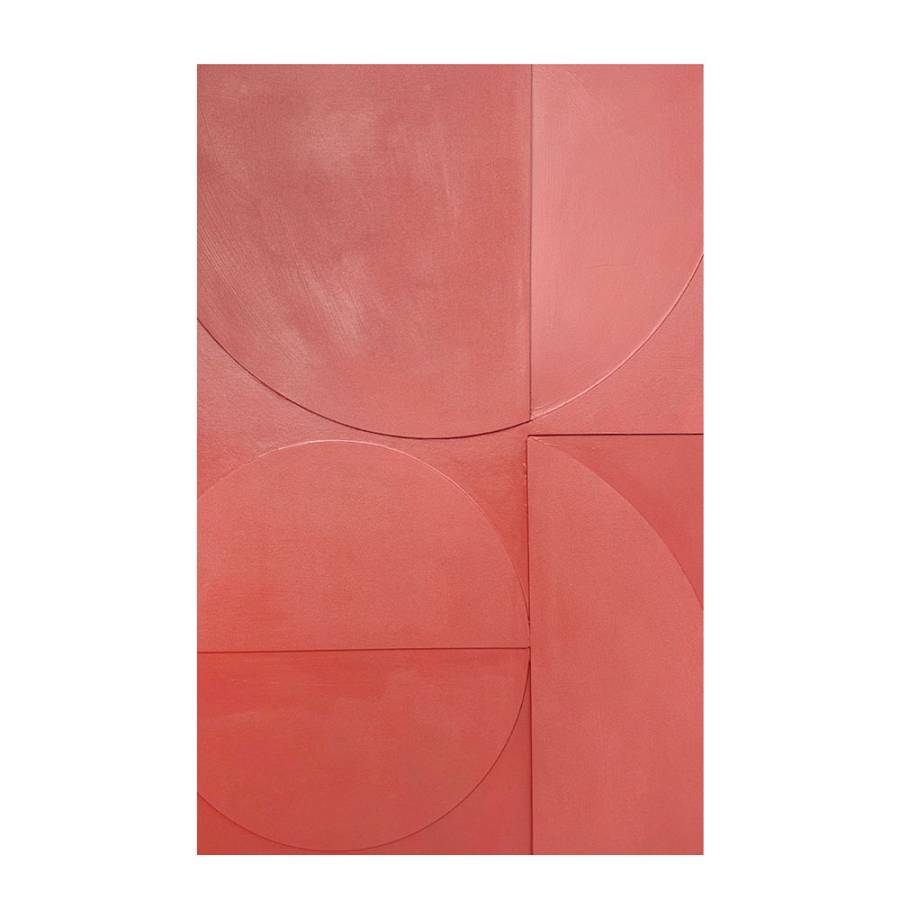 HARMONY ΠΙΝΑΚΑΣ ΔΙΑΚΟΣΜΗΤΙΚΟΣ ΜΕ ΚΟΡΝΙΖΑ 82.6x4.3x122.6cm ΚΑΜΒΑΣ ΠΟΡΤΟΚΑΛΙ PS