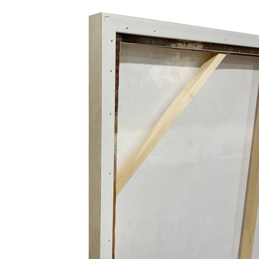 MIRRHA ΠΙΝΑΚΑΣ ΔΙΑΚΟΣΜΗΤΙΚΟΣ ΜΕ ΚΟΡΝΙΖΑ 82.6x4.3x122.6cm ΚΑΜΒΑΣ ΚΑΦΕ PS