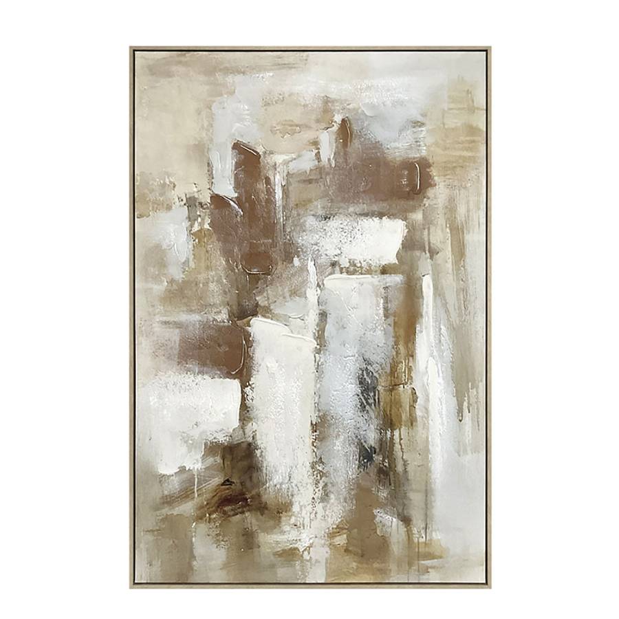 NIRVA ΠΙΝΑΚΑΣ ΔΙΑΚΟΣΜΗΤΙΚΟΣ ΜΕ ΚΟΡΝΙΖΑ 82.6x4.3x122.6cm ΚΑΜΒΑΣ ΠΟΛΥΧΡΩΜΟ PS