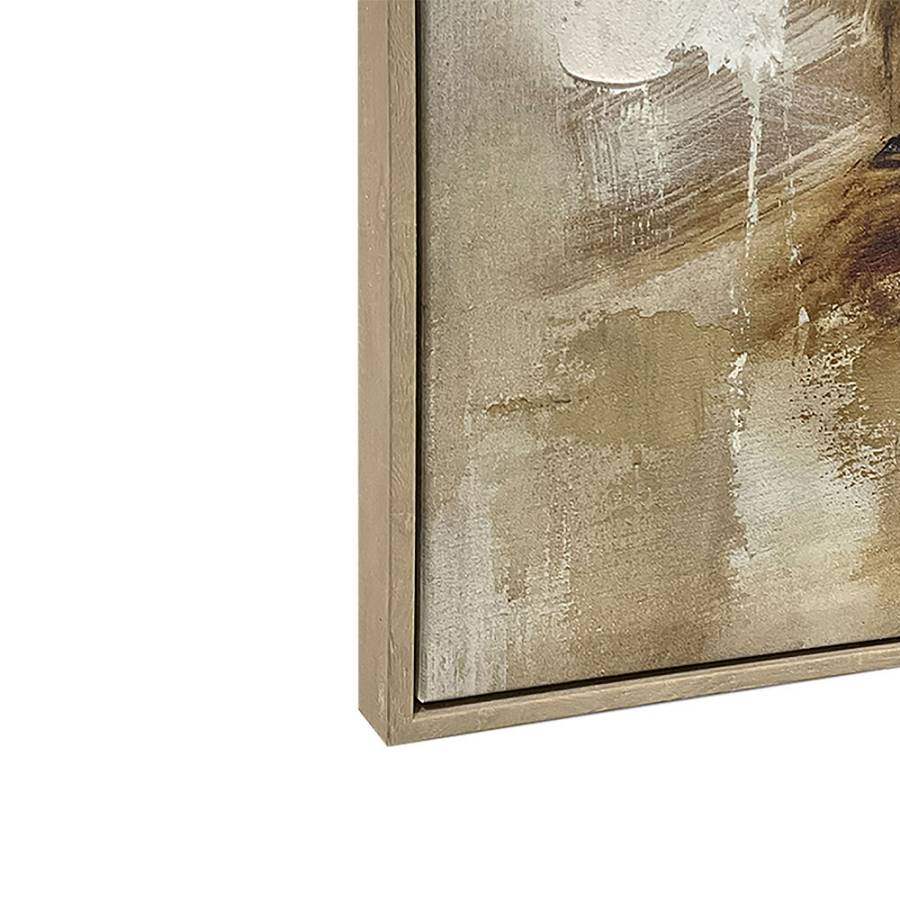 NIRVA ΠΙΝΑΚΑΣ ΔΙΑΚΟΣΜΗΤΙΚΟΣ ΜΕ ΚΟΡΝΙΖΑ 82.6x4.3x122.6cm ΚΑΜΒΑΣ ΠΟΛΥΧΡΩΜΟ PS