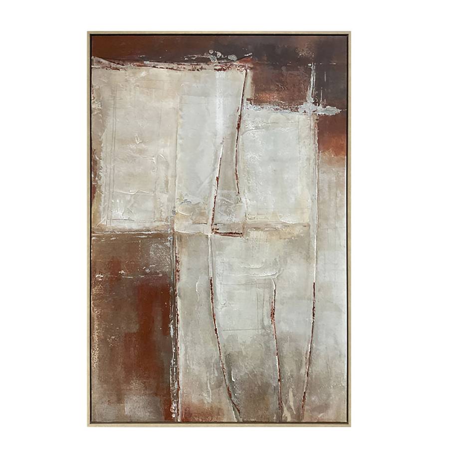 AETHER ΠΙΝΑΚΑΣ ΔΙΑΚΟΣΜΗΤΙΚΟΣ ΜΕ ΚΟΡΝΙΖΑ 82.6x4.3x122.6cm ΚΑΜΒΑΣ ΠΟΛΥΧΡΩΜΟ PS