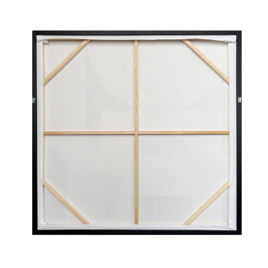 CALMA ΠΙΝΑΚΑΣ ΔΙΑΚΟΣΜΗΤΙΚΟΣ ΜΕ ΚΟΡΝΙΖΑ 102.6x4.3x102.6cm ΚΑΜΒΑΣ ΜΠΕΖ PS