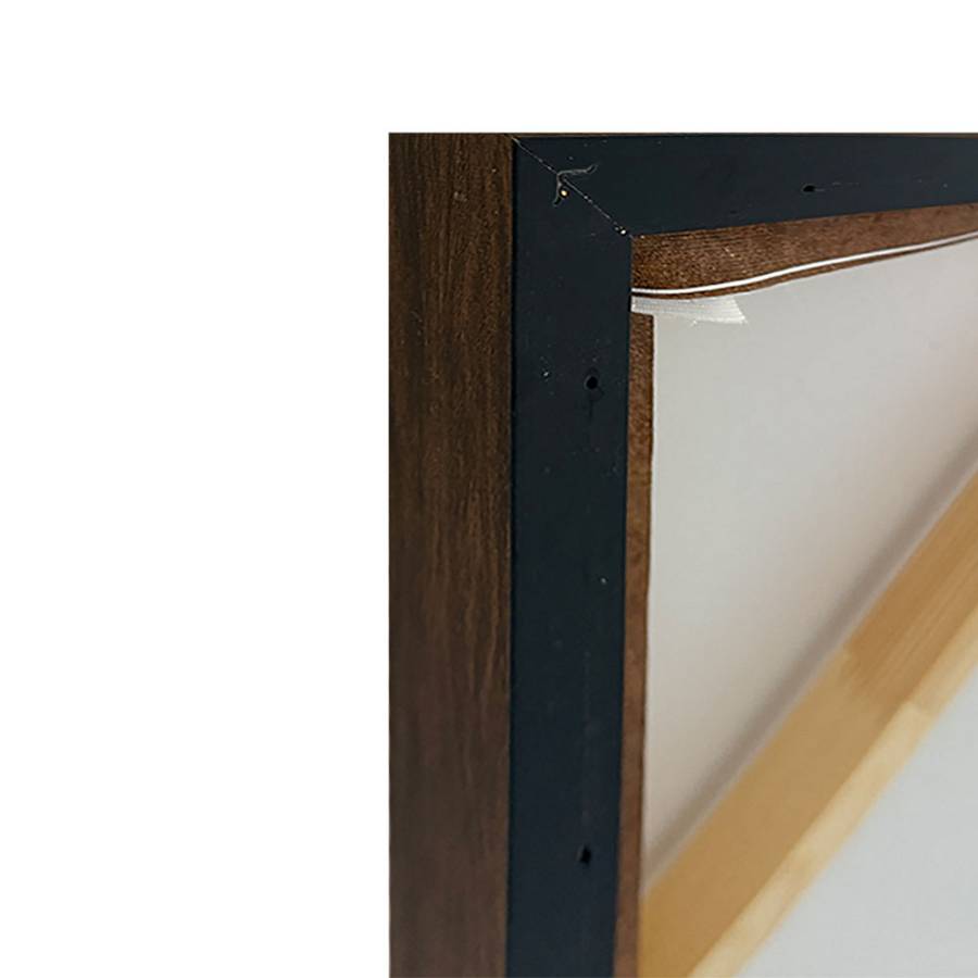 VAILO ΠΙΝΑΚΑΣ ΔΙΑΚΟΣΜΗΤΙΚΟΣ ΜΕ ΚΟΡΝΙΖΑ 82.6x4.3x82.6cm ΚΑΜΒΑΣ ΚΑΦΕ ΜΠΕΖ PS