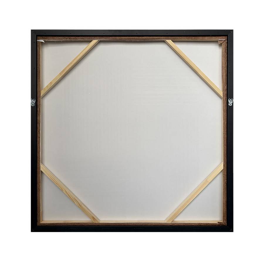 VAILO ΠΙΝΑΚΑΣ ΔΙΑΚΟΣΜΗΤΙΚΟΣ ΜΕ ΚΟΡΝΙΖΑ 82.6x4.3x82.6cm ΚΑΜΒΑΣ ΚΑΦΕ ΜΠΕΖ PS