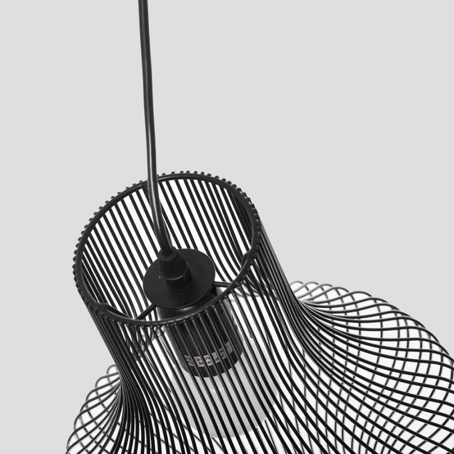 NOOR ΦΩΤΙΣΤΙΚΟ ΟΡΟΦΗΣ 25x30.5cm ΣΙΔΕΡΟ ΜΑΥΡΟ