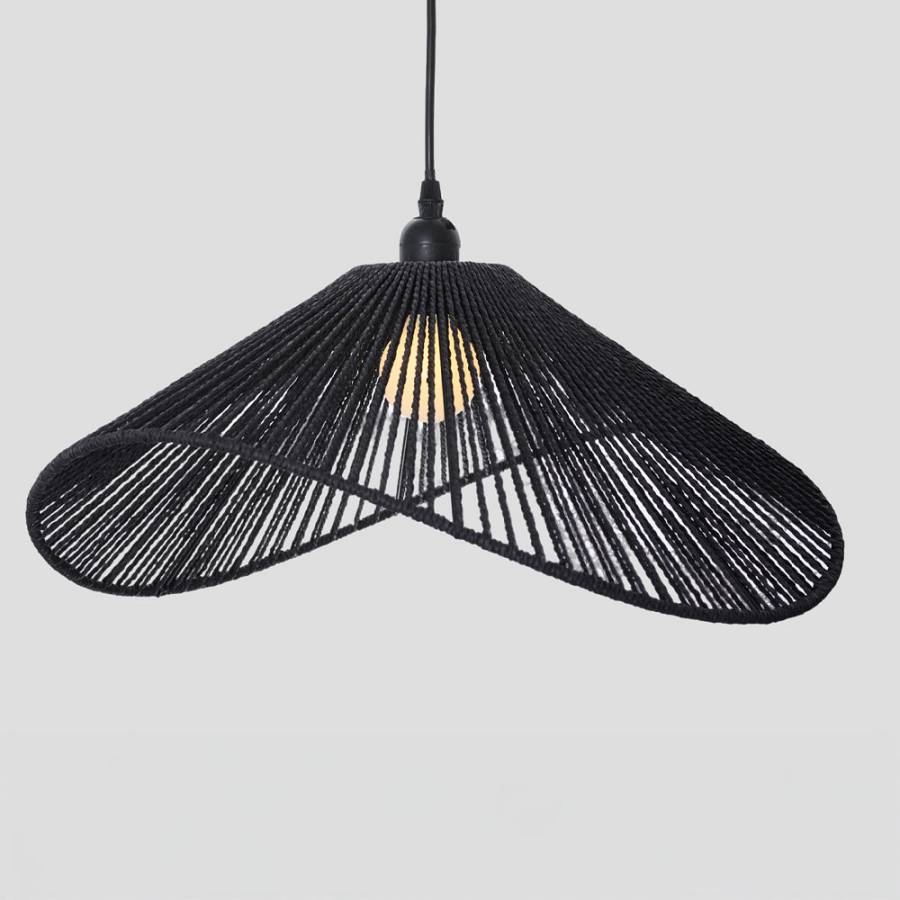 CLOVE ΦΩΤΙΣΤΙΚΟ ΟΡΟΦΗΣ 47.5x21cm ΣΧΟΙΝΙ ΜΑΥΡΟ ΧΑΡΤΙ