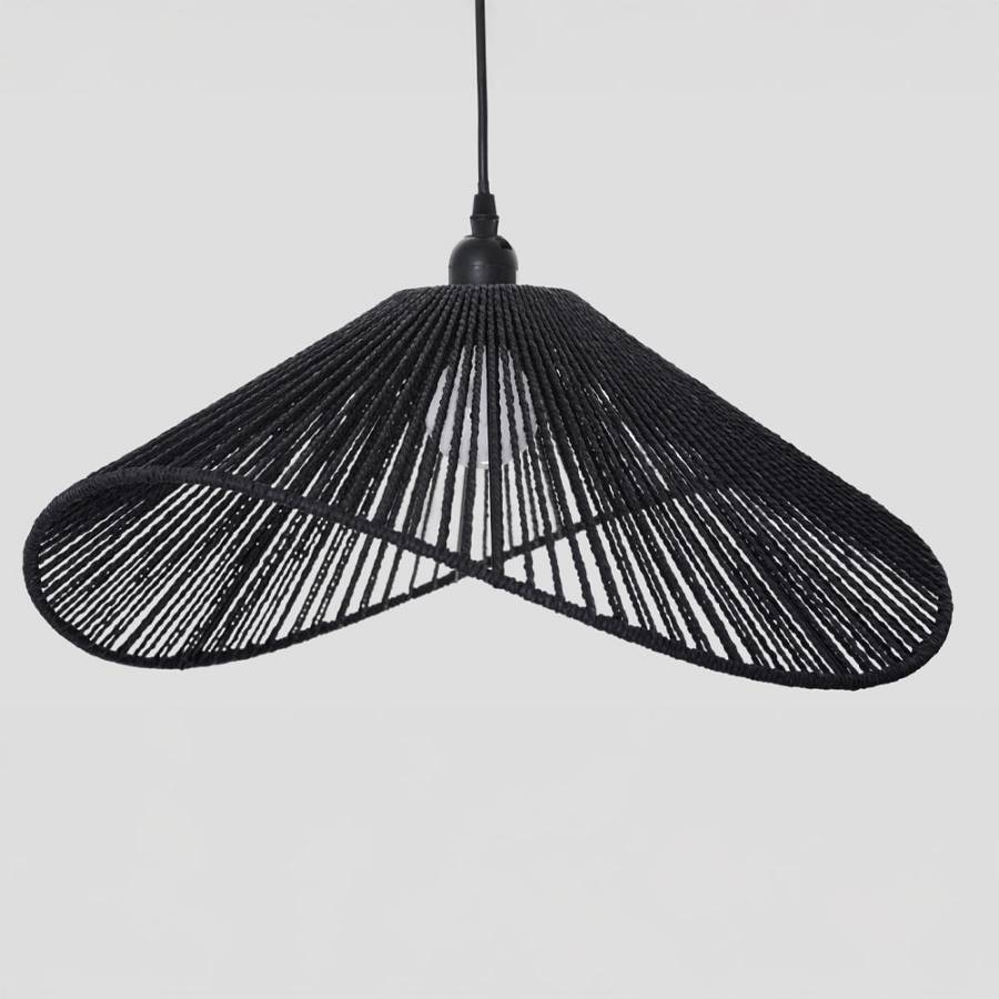 CLOVE ΦΩΤΙΣΤΙΚΟ ΟΡΟΦΗΣ 47.5x21cm ΣΧΟΙΝΙ ΜΑΥΡΟ ΧΑΡΤΙ