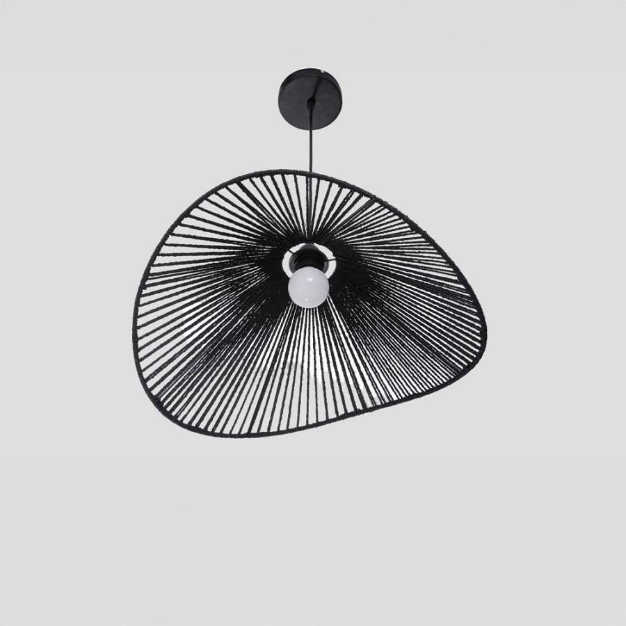 CLOVE ΦΩΤΙΣΤΙΚΟ ΟΡΟΦΗΣ 47.5x21cm ΣΧΟΙΝΙ ΜΑΥΡΟ ΧΑΡΤΙ