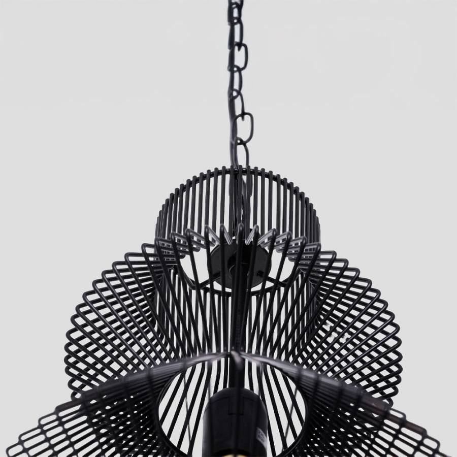 STEEL ΦΩΤΙΣΤΙΚΟ ΟΡΟΦΗΣ 28x40.5cm ΣΙΔΕΡΟ ΜΑΥΡΟ