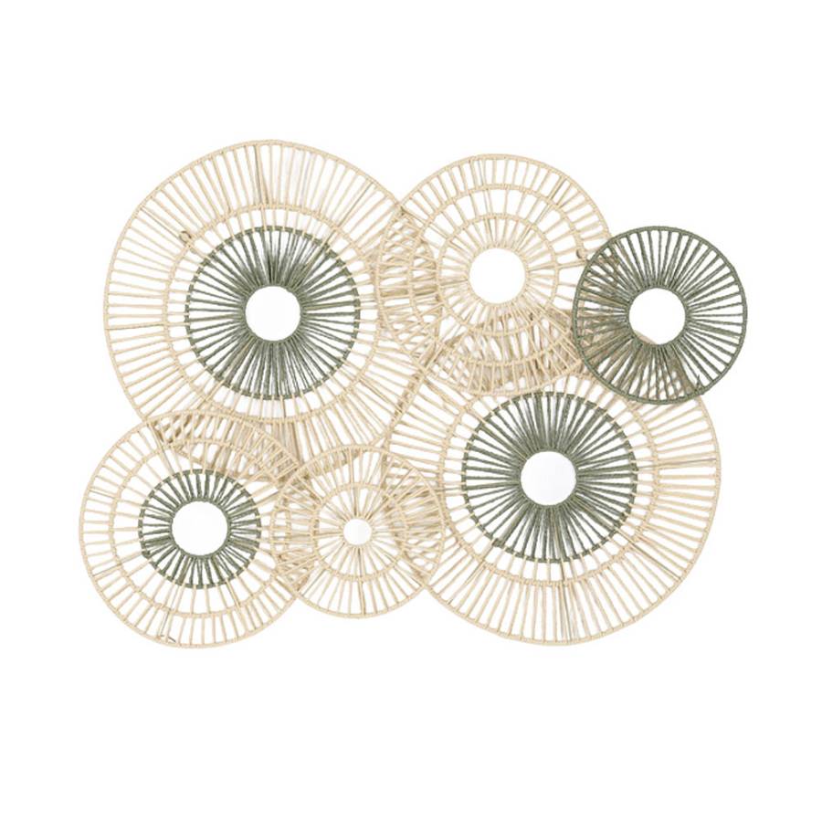 CIELA ΔΙΑΚΟΣΜΗΤΙΚΟ ΤΟΙΧΟΥ 101x8x77cm ΧΑΡΤΙ ΦΥΣΙΚΟ ΜΕΝΤΑ