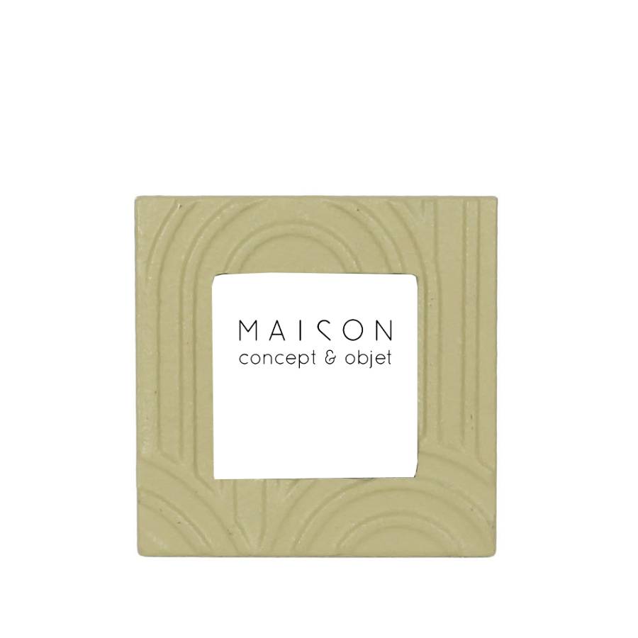 RAW ΚΟΡΝΙΖΑ 15.5x1.5x15.5cm MDF ΠΡΑΣΙΝΟ ΑΝΟΙΧΤΟ ΓΥΑΛΙ