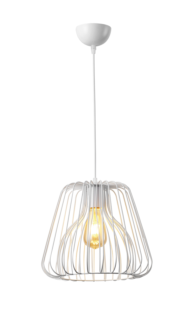 PDC 6110 WH 1/Φ ΜΕΤΑΛΛΙΚΟ ΛΕΥΚΟ ΜΕ ΔΙΠΛΟ ΚΑΠΕΛΟ Ε27