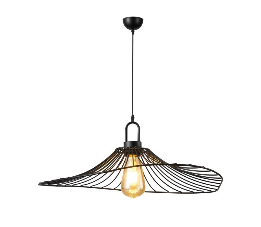 PDC 6108-50 BK 1/Φ ΜΕΤΑΛΛΙΚΟ ΜΑΥΡΟ  ΚΥΜΑΤΙΣΤΟ 1ΧΕ27