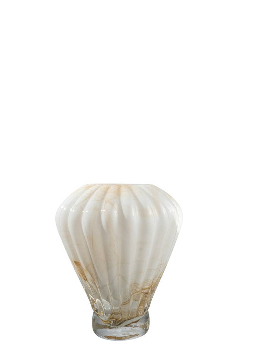 ΧΕΙΡΟΠΟΗΤΟ ΒΑΖΟ ΑΠΌ ΦΥΣΙΤΟ ΓΥΑΛΙ ΜΑΡΜΑΡΟ ΜΠΕΖ 17Χ20ΕΚ