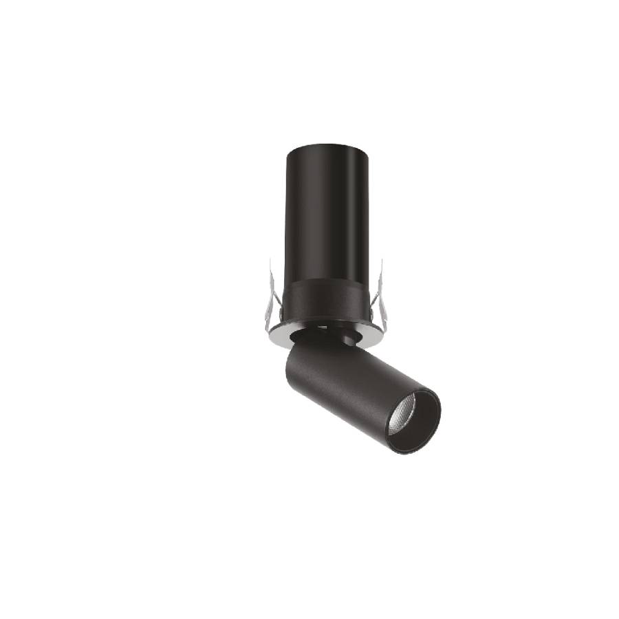 Inlight Downlight σποτ 5W 3CCT σε μαύρη απόχρωση (X00170B)