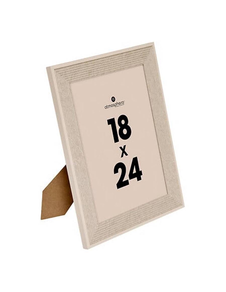 Κορνίζα με μπεζ πλαίσιο 18x24cm