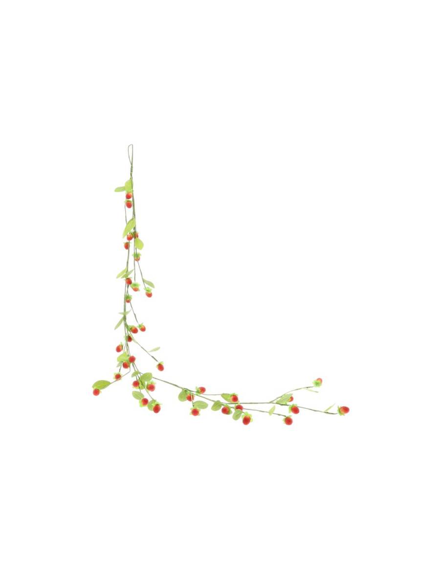 Γιρλάντα με φράουλες Η130cm