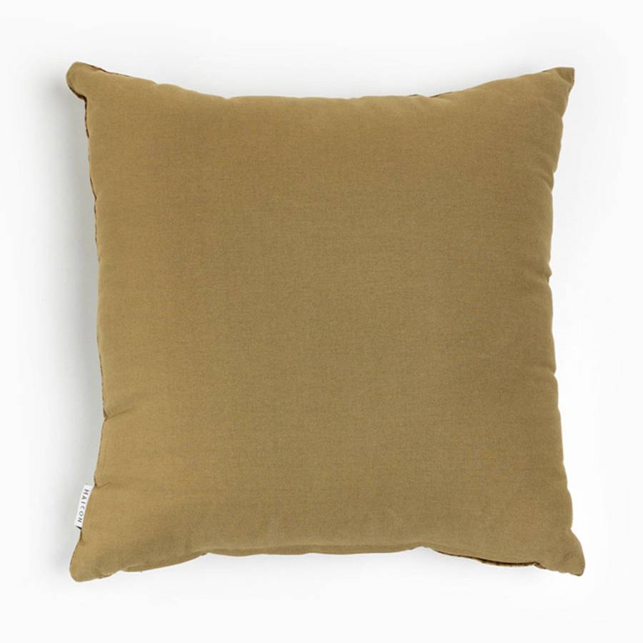 HOMBURG A ΔΙΑΚΟΣΜΗΤΙΚΟ ΜΑΞΙΛΑΡΙ 50x50cm ΒΑΜΒΑΚΙ ΧΡΥΣΟ ΒΕΛΟΥΔΟ