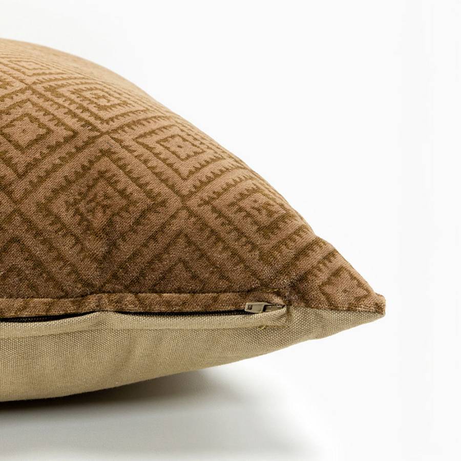 HOMBURG A ΔΙΑΚΟΣΜΗΤΙΚΟ ΜΑΞΙΛΑΡΙ 50x50cm ΒΑΜΒΑΚΙ ΧΡΥΣΟ ΒΕΛΟΥΔΟ