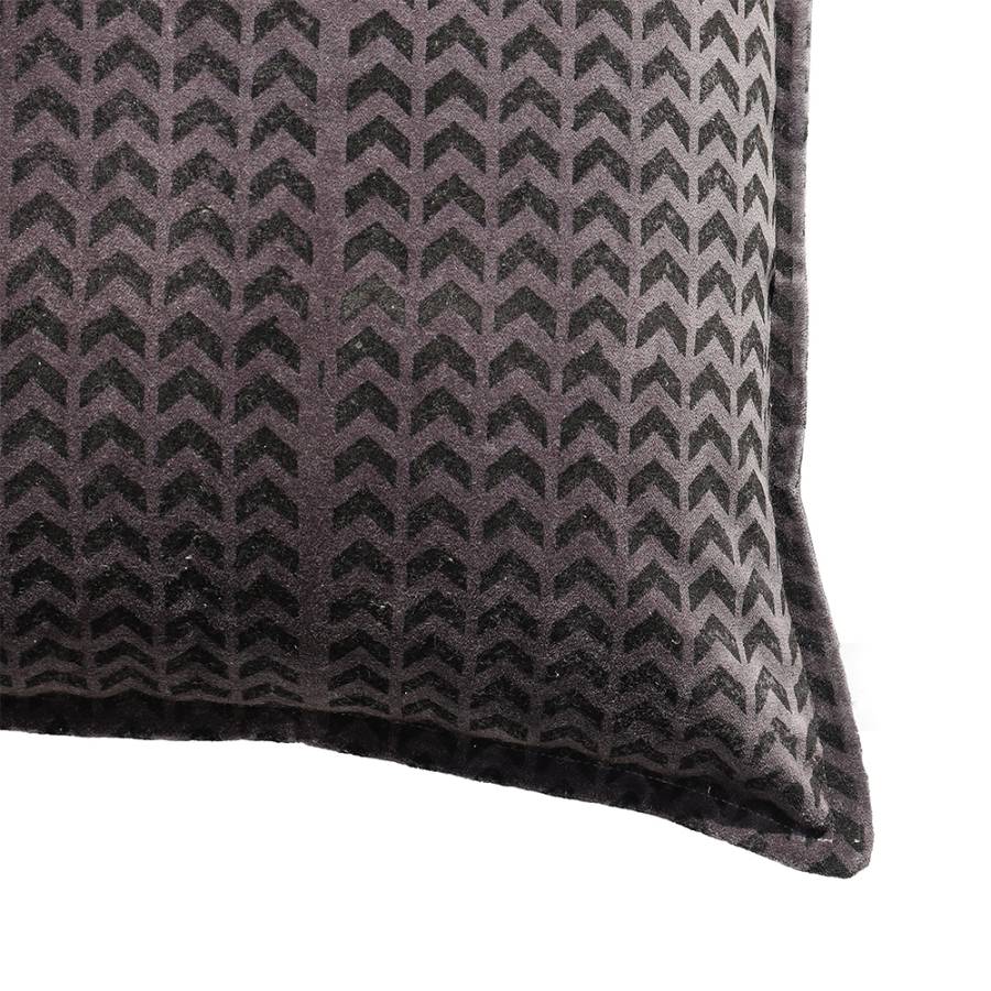 CYBERSPACE ΔΙΑΚΟΣΜΗΤΙΚΟ ΜΑΞΙΛΑΡΙ 50x50cm ΒΑΜΒΑΚΙ ΜΑΥΡΟ ΒΕΛΟΥΔΟ