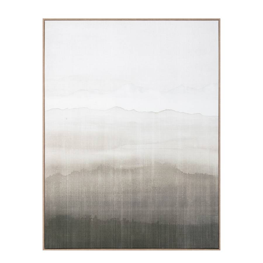 EMBRACING THE CALM ΠΙΝΑΚΑΣ ΔΙΑΚΟΣΜΗΣΗΣ 90x120x5cm ΚΑΜΒΑΣ ΠΟΛΥΧΡΩΜΟ ΞΥΛΟ ΦΥΣΙΚΟ