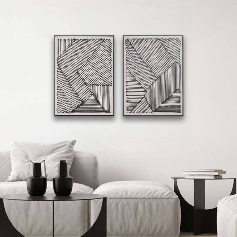 STAY TRUE ΠΙΝΑΚΑΣ ΔΙΑΚΟΣΜΗΣΗΣ 60x80x4cm ΔΕΡΜΑ ΛΕΥΚΟ ΜΑΥΡΟ ΞΥΛΟ ΜΑΥΡΟ