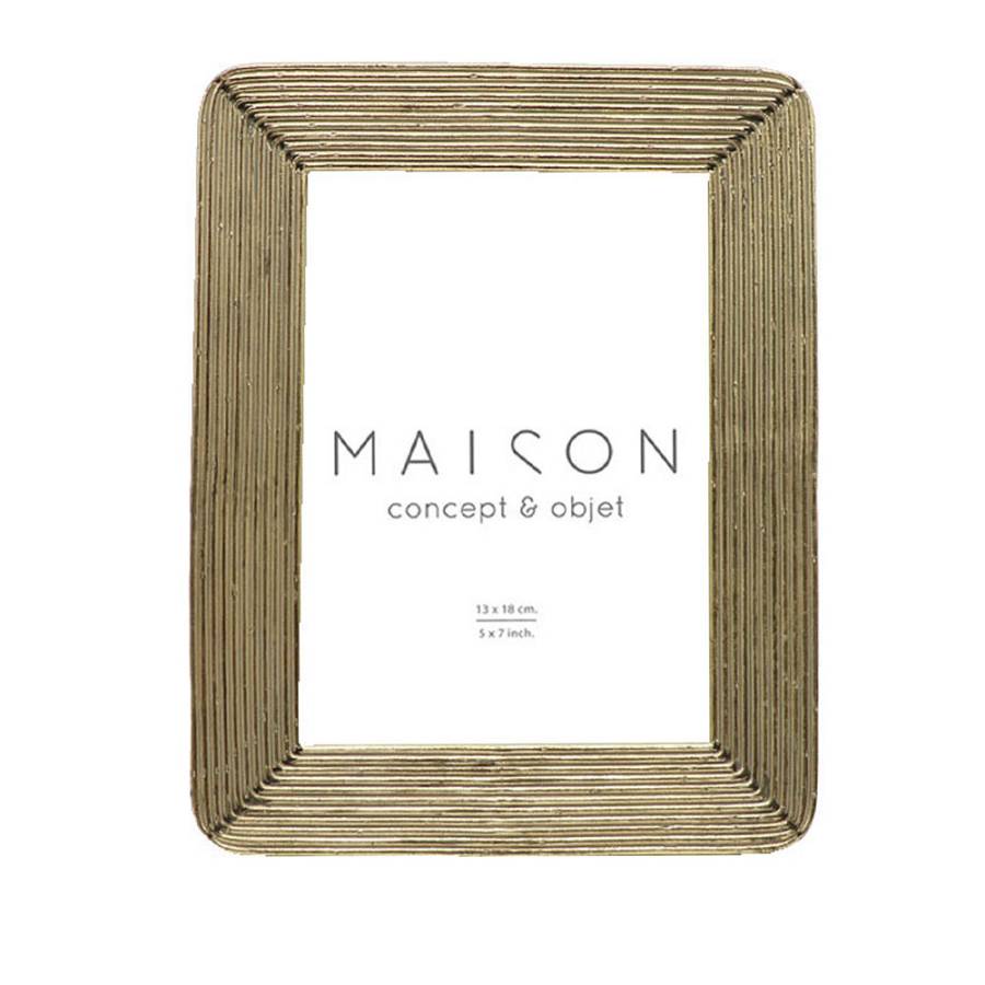 RENATUS ΚΟΡΝΙΖΑ 19x2x24cm POLYRESIN ΧΡΥΣΟ ΓΥΑΛΙ