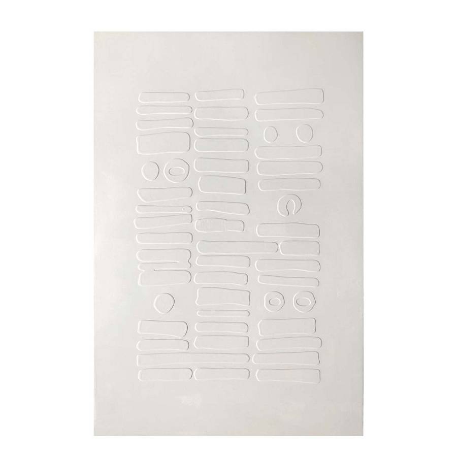 IMPRINT ΠΙΝΑΚΑΣ ΔΙΑΚΟΣΜΗΣΗΣ 80x120x4cm ΚΑΜΒΑΣ ΛΕΥΚΟ MDF