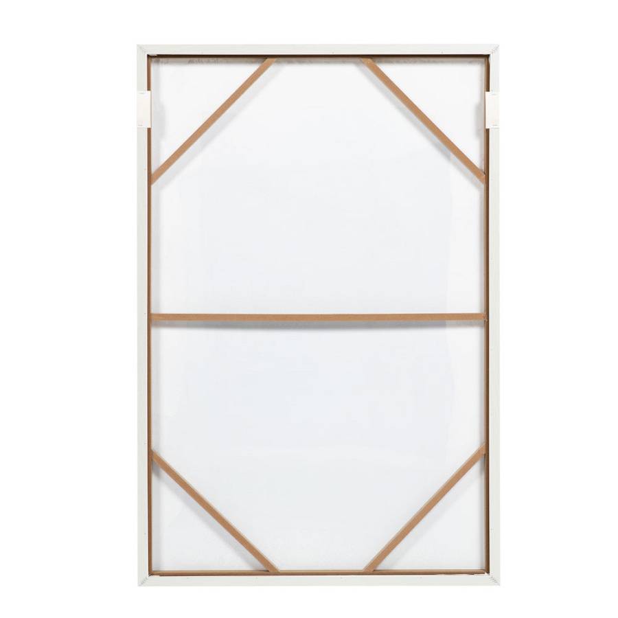 MOTIF MAR A ΠΙΝΑΚΑΣ ΔΙΑΚΟΣΜΗΤΙΚΟΣ ΜΕ ΚΟΡΝΙΖΑ 80x120x4cm ΚΑΜΒΑΣ ΠΟΛΥΧΡΩΜΟ ΞΥΛΟ ΑΣΠΡΟ