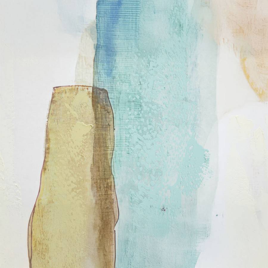 MINT AIR ΠΙΝΑΚΑΣ ΔΙΑΚΟΣΜΗΤΙΚΟΣ ΜΕ ΚΟΡΝΙΖΑ 90x120x4cm ΚΑΜΒΑΣ ΠΟΛΥΧΡΩΜΟ ΞΥΛΟ ΑΣΠΡΟ