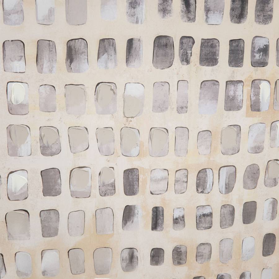 SIMPLICIT ΠΙΝΑΚΑΣ ΔΙΑΚΟΣΜΗΤΙΚΟΣ ΜΕ ΚΟΡΝΙΖΑ 100x100x4cm ΚΑΜΒΑΣ ΜΠΕΖ ΚΑΦΕ ΞΥΛΟ ΦΥΣΙΚΟ